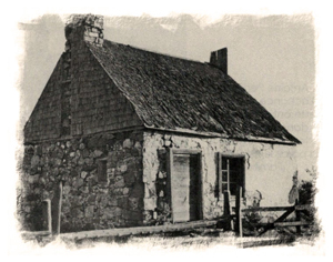 Picture of The Prosper Laurent house in St-Francois, Ile d'Orleans