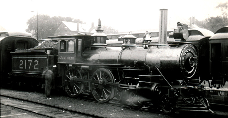 Grand Trunk Engine 2172 in 1912