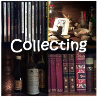 Collection of books, bottles, CD's and just stuff