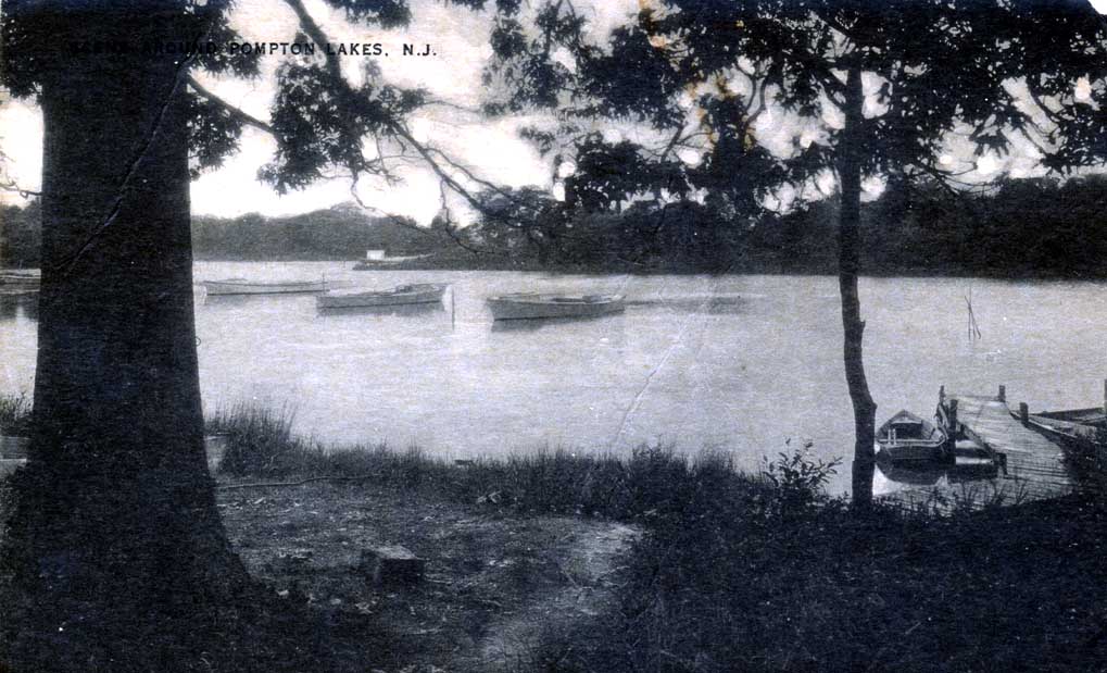 Pompton Post Card - View of the Lake